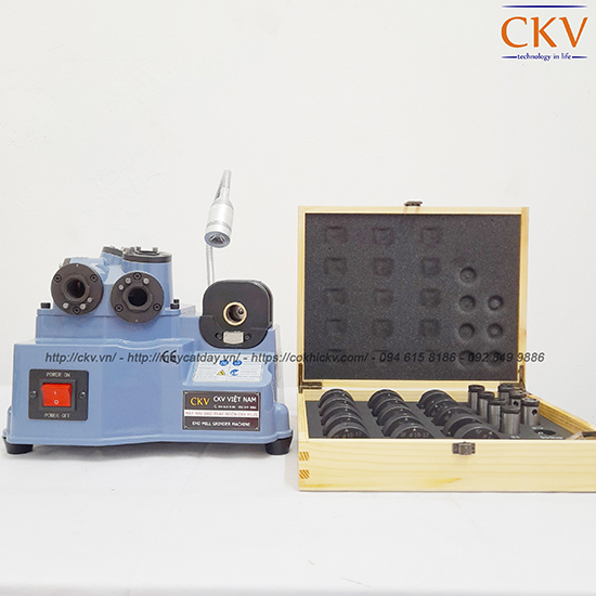 Máy mài dao phay ngón chính xác cao cấp mới CKV-H12S