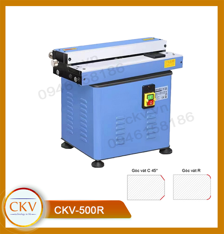 Máy vát mép góc R và C CKV-500R
