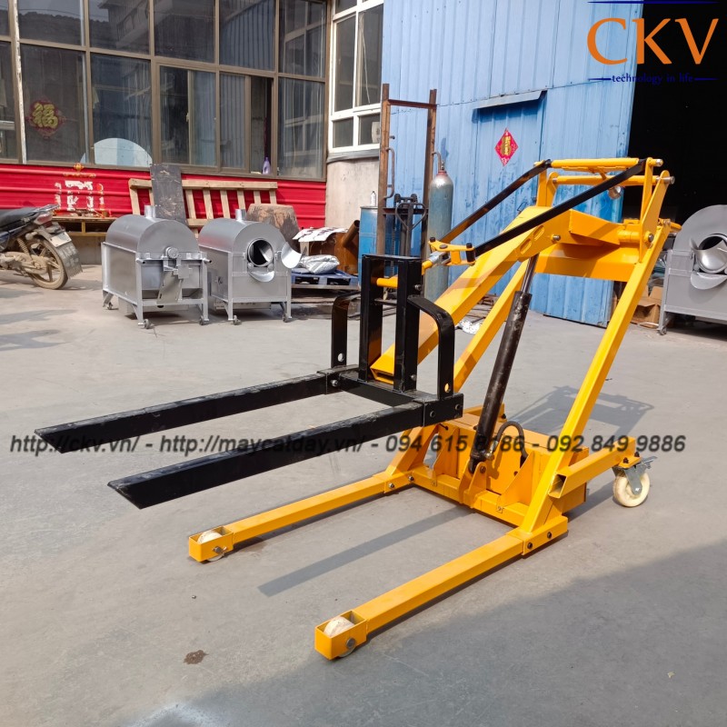 Xe nâng thủy lực ắc quy 500kg