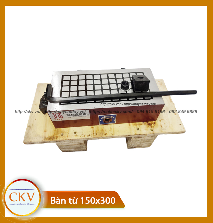 Bàn từ cơ máy phay 150x300