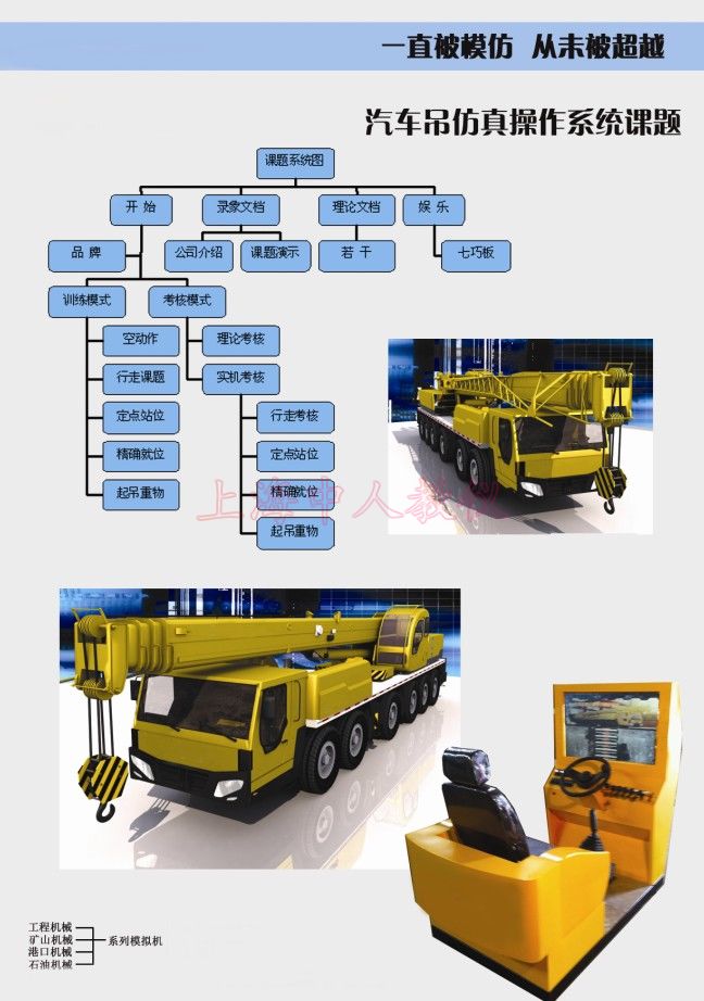 吊车驾驶模拟器
